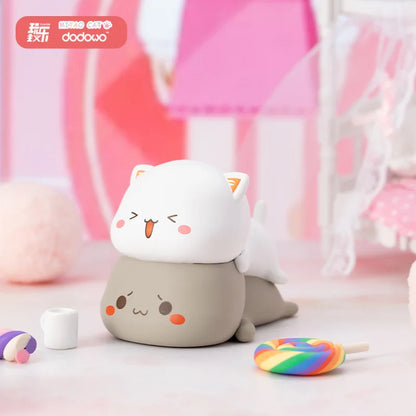 Mitao Cat Blind Box Toys – Cute Lucky Cat Cartoon Figures for Home Decor, 2 Seasons