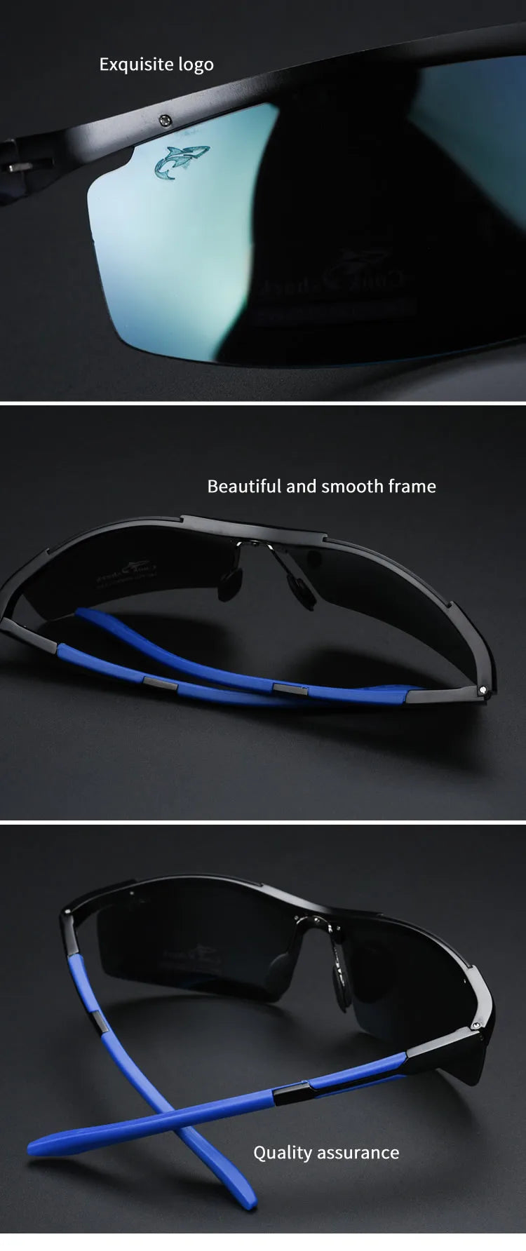 Cookshark 2020 Men's Polarized Sunglasses - Trendy Driving Glasses for Driver
