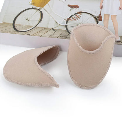 Silicone Gel Toe Covers for Ballet – Forefoot Pads & Toe Protectors (Elastic Knitted Dance Shoe Inserts)