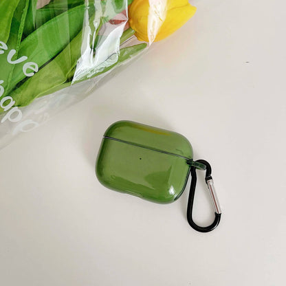Retro Green High-Quality Earphone Case for Apple AirPods 1/2/3/4 & Pro 2 — Protective Charging Box Shell
