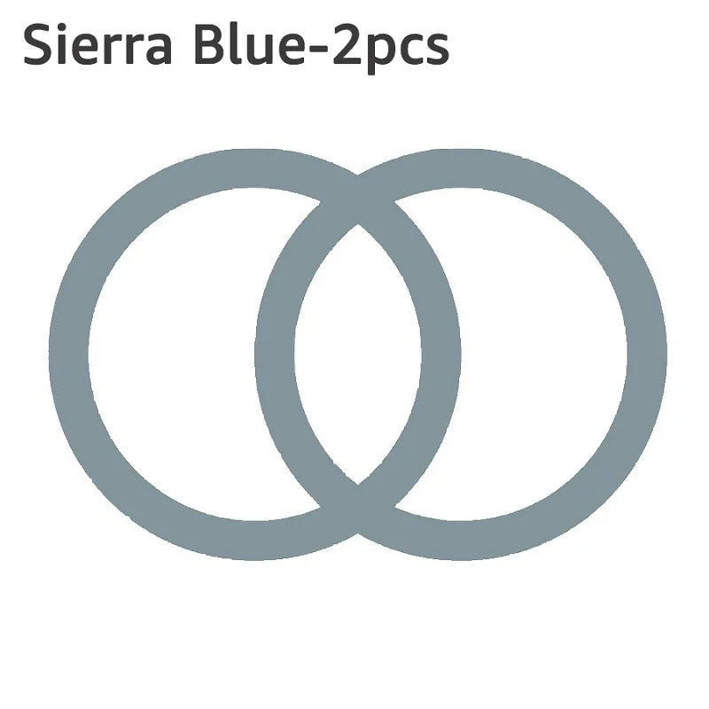 2-Pack MagSafe Magnetic Ring Plate — Universal Metal Sticker for Wireless Charging & Car Mount Holder