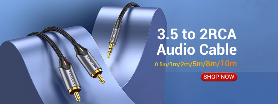 Vention Digital Optical Audio Cable – Toslink SPDIF Coaxial, 1m/2m for Amplifiers, Blu-ray, Xbox 360, PS4, Soundbar Fiber Cable