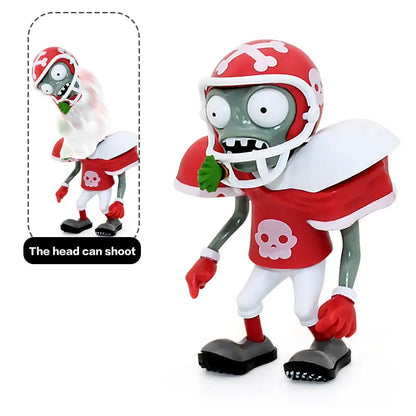 Plants vs Zombies Pea Shooter Action Figure — PVZ Boss Toy Doll Shooting Dave Allstar Gift for Kids