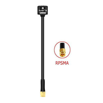5.8G 4 RHCP Lollipop FPV Antenna – High Gain 2.8dBi SMA/RP-SMA/MMCX/UFL for Racing Drones