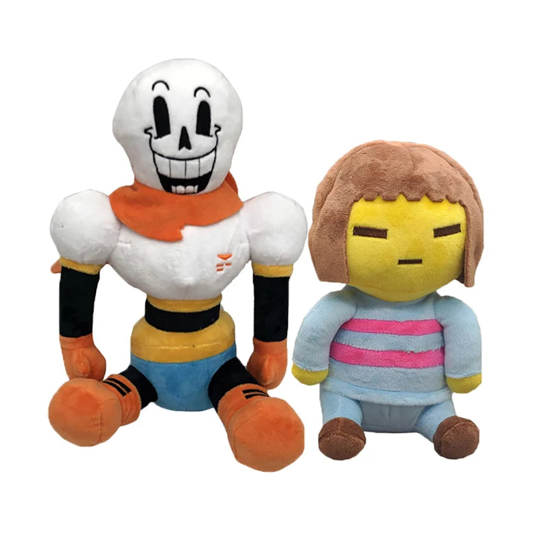 20 Styles Undertale Plush Toys — Sans & Frisk Stuffed Dolls, Zombie Plush for Kids Birthday Gifts