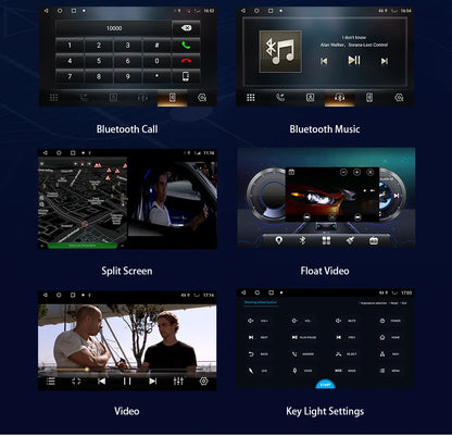 Srnubi 2DIN Car Radio Android 12 – Universal 7"/9" CarPlay Multimedia Player for Nissan, Honda, Toyota, Lada, Volkswagen, Hyundai