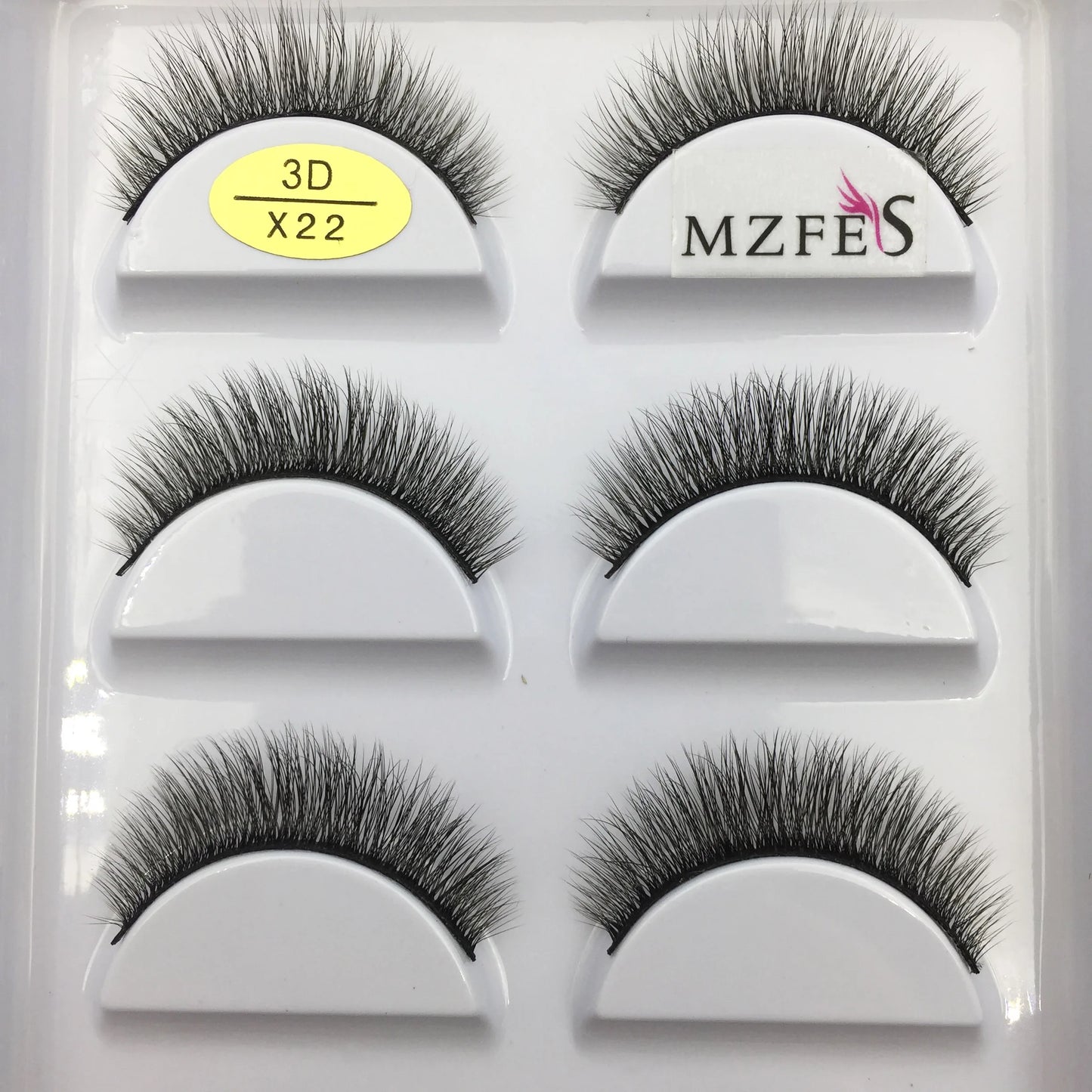 38 Styles 5 Pairs 3D Mink False Eyelashes – Natural Fake Lashes Makeup Beauty Tools