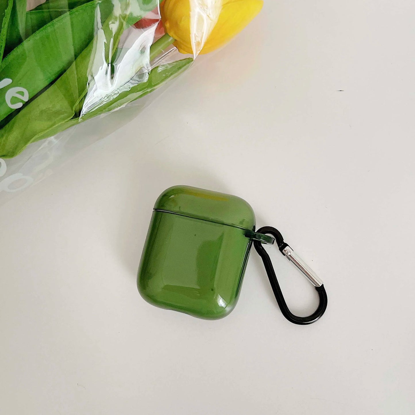 Retro Green High-Quality Earphone Case for Apple AirPods 1/2/3/4 & Pro 2 — Protective Charging Box Shell