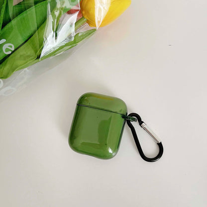 Retro Green High-Quality Earphone Case for Apple AirPods 1/2/3/4 & Pro 2 — Protective Charging Box Shell