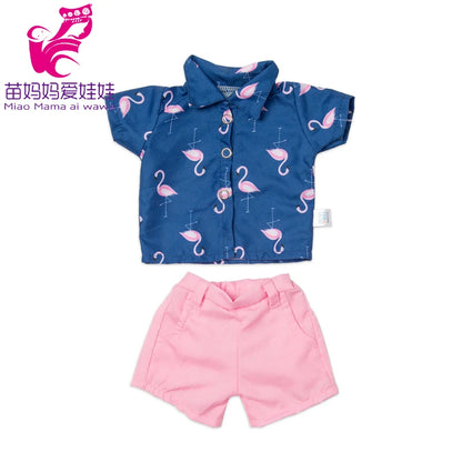 18-Inch Girl Doll Winter Coat — 43cm Baby Doll Jacket Outfit for Dressing