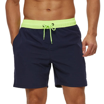Men’s Summer Swim Shorts – Escatch Breathable Sport Board Shorts with Elastic Waist, Mesh Liner & Pockets Swimwear Beach Bermudas