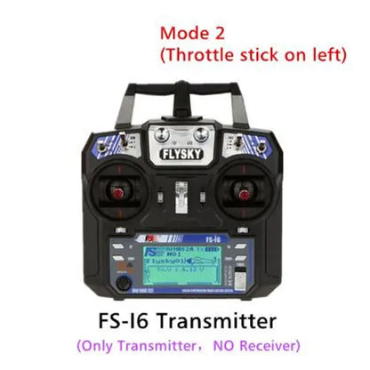 Flysky FS-i6 2.4G 6CH RC Transmitter Controller – FS-iA6 Receiver for Helicopter, Plane, Quadcopter & Glider