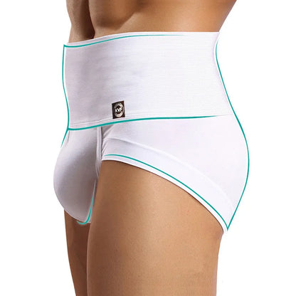 Men's High Waist Slimming Corset Panties – Body Shaper Compression Briefs for Belly Control & Weight Loss