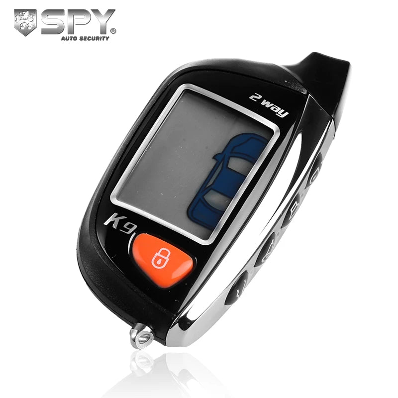 SPY Two-Way LCD Car Alarm System – Remote Security with Engine Start & Keyless Entry Car Protection System