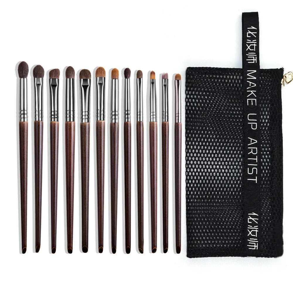 OVW Goat Hair Powder Makeup Brush – Portable Travel Blending Cosmetic Tool