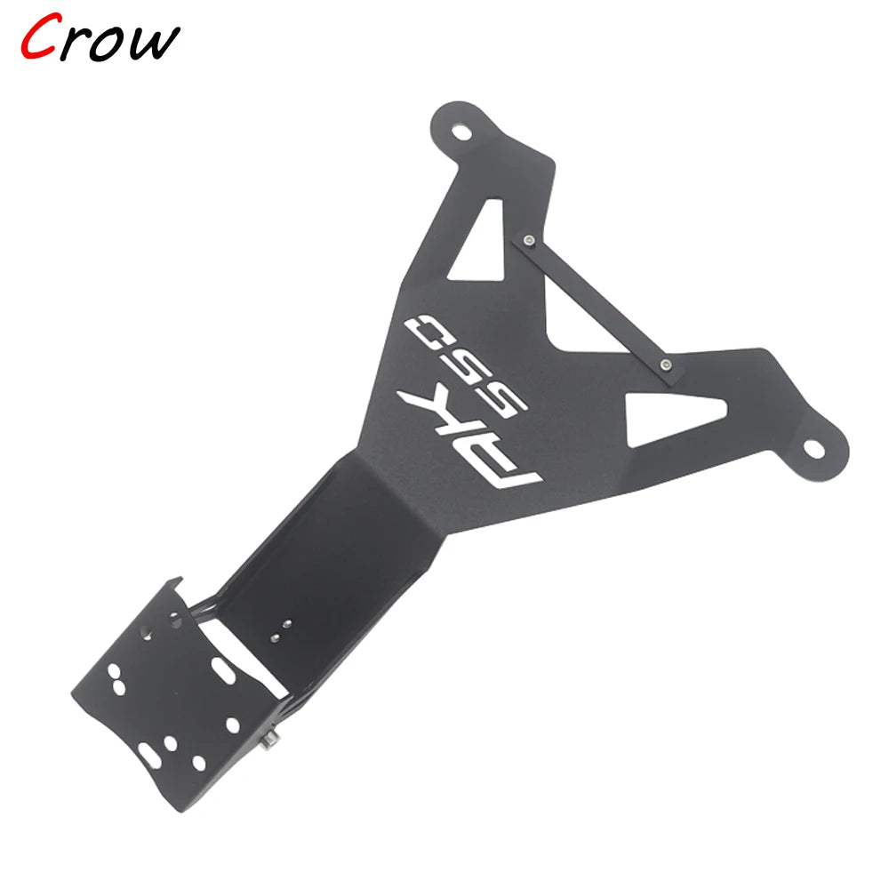 Motorcycle Front Mid Navigation Bracket GPS Phone Mount with Charging – Compatible with KYMCO AK550 AK 550 Accessories, Durable Travel Holder