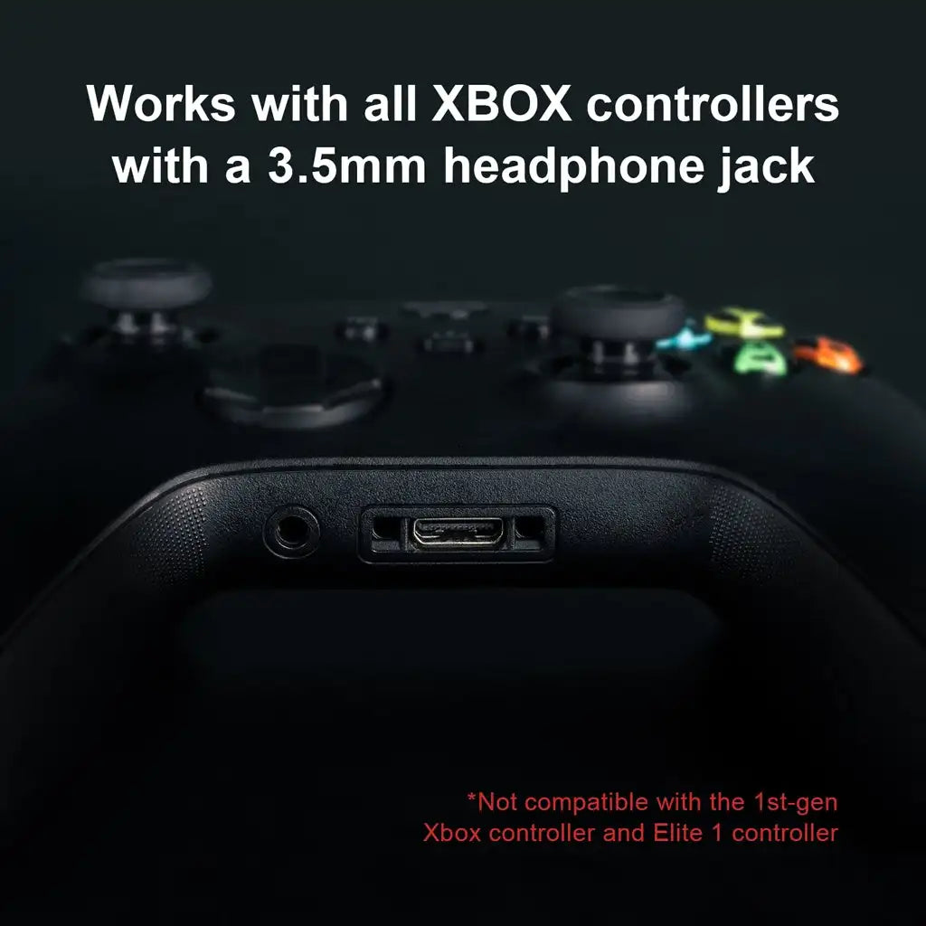 Skull & Co. AudioBox Bluetooth 5.0 Audio Transmitter APTX LL for Xbox Series X/S & One Elite 2 Controller
