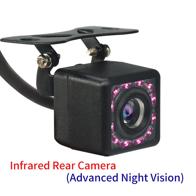 Hippcron HD Car Rear View Camera with 4 LED Night Vision – 170° Waterproof CCD Reversing & Parking Assist Auto Monitor