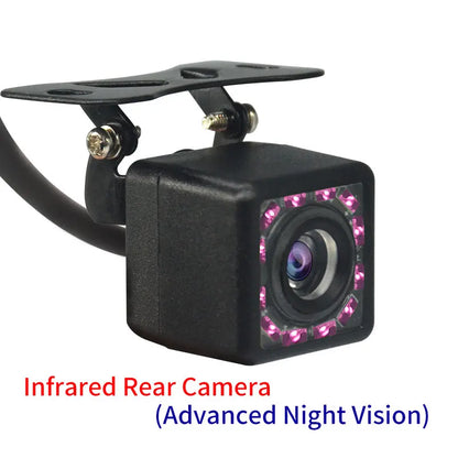 Hippcron HD Car Rear View Camera with 4 LED Night Vision – 170° Waterproof CCD Reversing & Parking Assist Auto Monitor