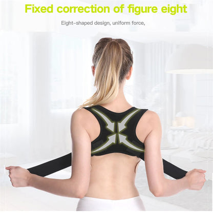 Adjustable Posture Corrector — Medical Back Brace with Shoulder Support | Humpback Prevention & Back Health Care
