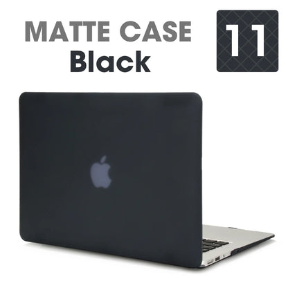 Matte Laptop Case Cover for MacBook Air & Pro - Slim Protective Hard Shell Case for 11 13 15 16 Inch Retina Touch Bar Models