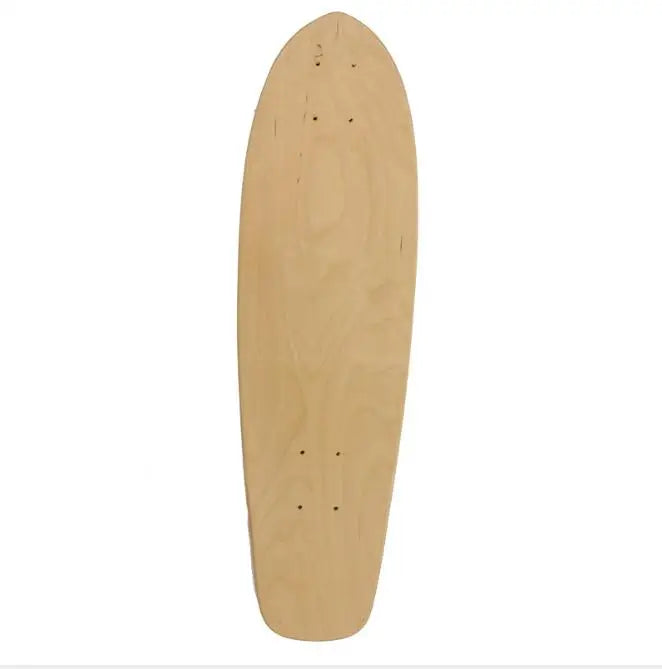 7-9 Layer Maple Skateboard Deck – Double Rocker Mini Cruiser & Dance Board with High Elasticity