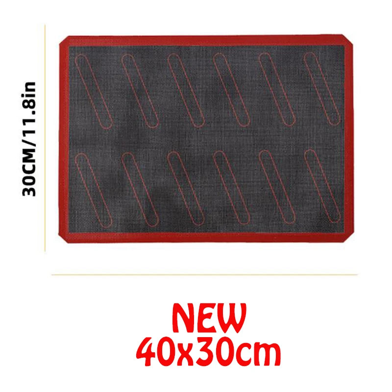 Perforated Silicone Baking Mat – Non-Stick Oven Liner for Cookies, Bread, Macarons & More