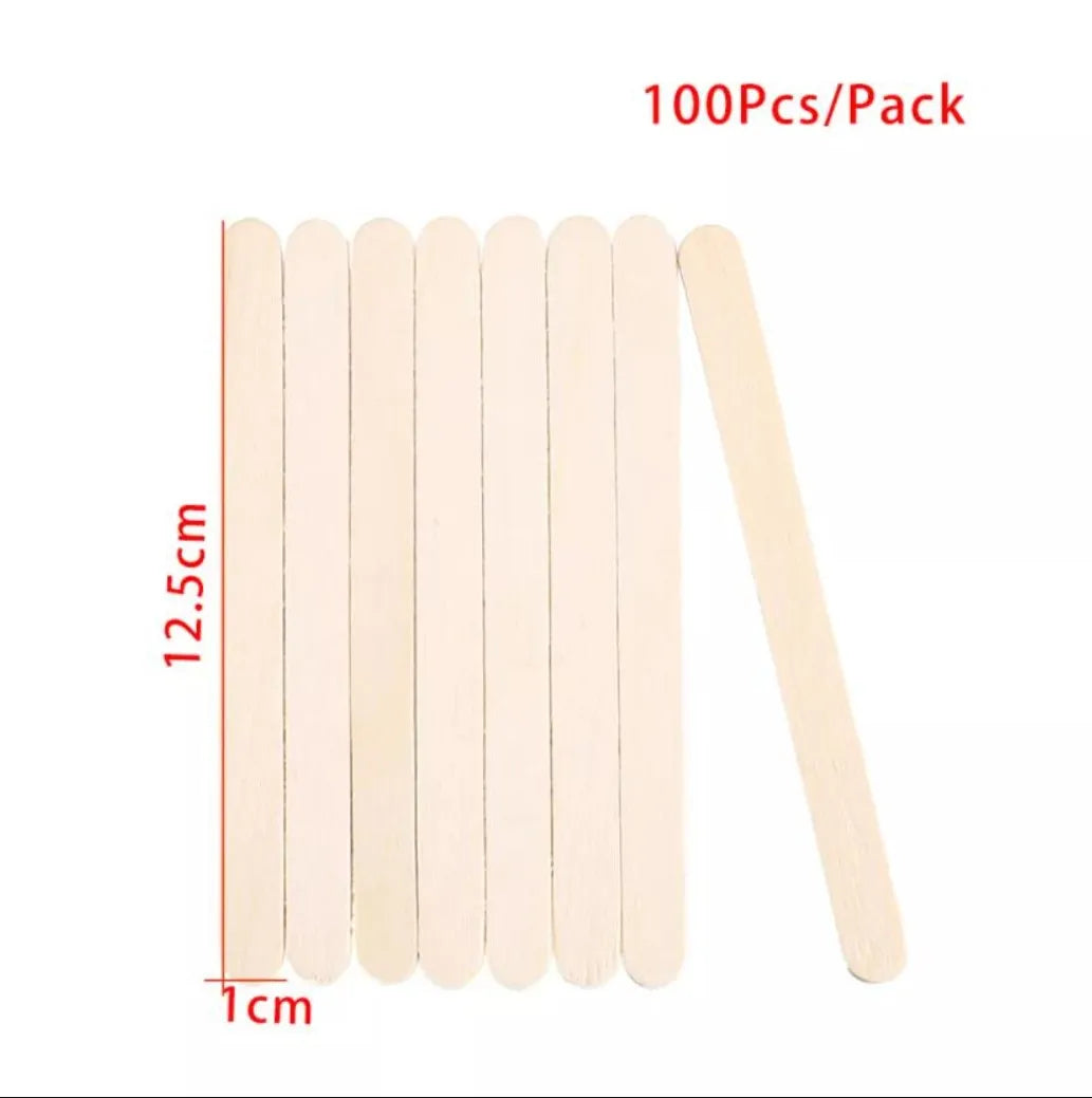 50/100/150PCS Resin Stirring & Popsicle Sticks – DIY Epoxy, Ice Cream, Wood Craft Tools