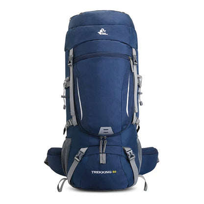 Men’s 60L Large Hiking Backpack — Mountaineering, Camping, Climbing & Outdoor Sport Rucksack XA108Y