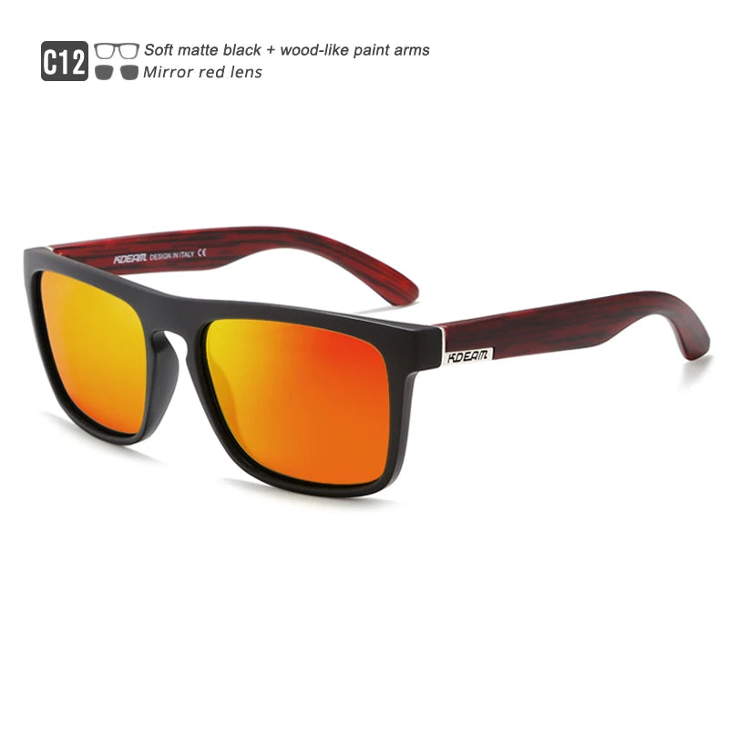 KDEAM Men’s Polarized Photochromic Night Sight Driving Sunglasses UV400 – New KD156 Colors CE Certified