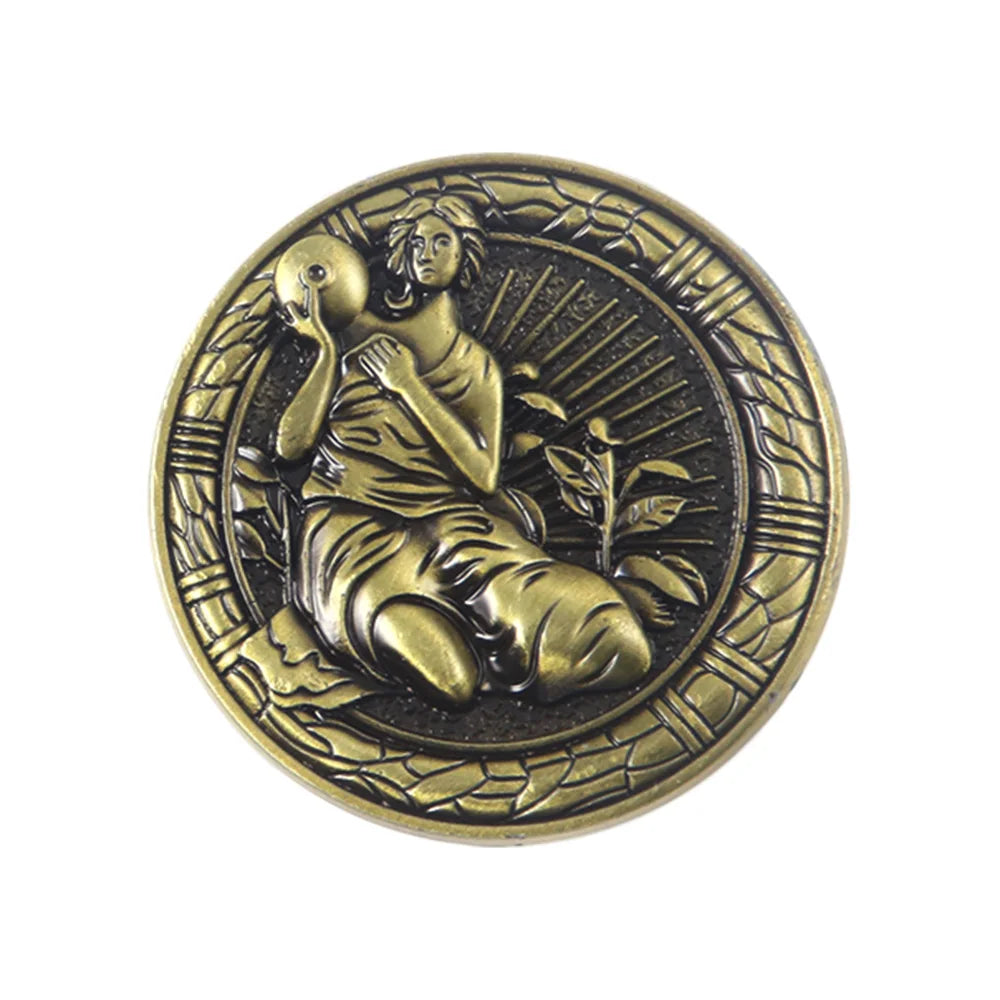 Six-Winged Unborn Metal Keychain - Game Village Inspired Alloy Pendant Keyring & Collectible Gift