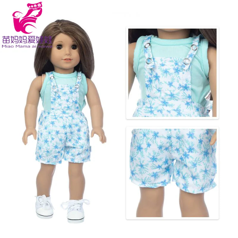 18-Inch Girl Doll Winter Coat — 43cm Baby Doll Jacket Outfit for Dressing
