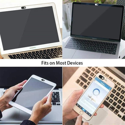 Sliding Webcam Cover - Protect Your Privacy with Laptop Camera Cover Slider for Phone, iPad, PC, Macbook, and Tablet - Anti-spy Lens Privacy Sticker
