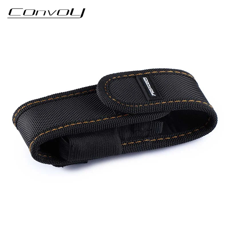 Convoy Flashlight Holster Pouch for S2 Plus, S3, S6, S8, S9, S15 – Duty Belt Carry Case Lamp Holder