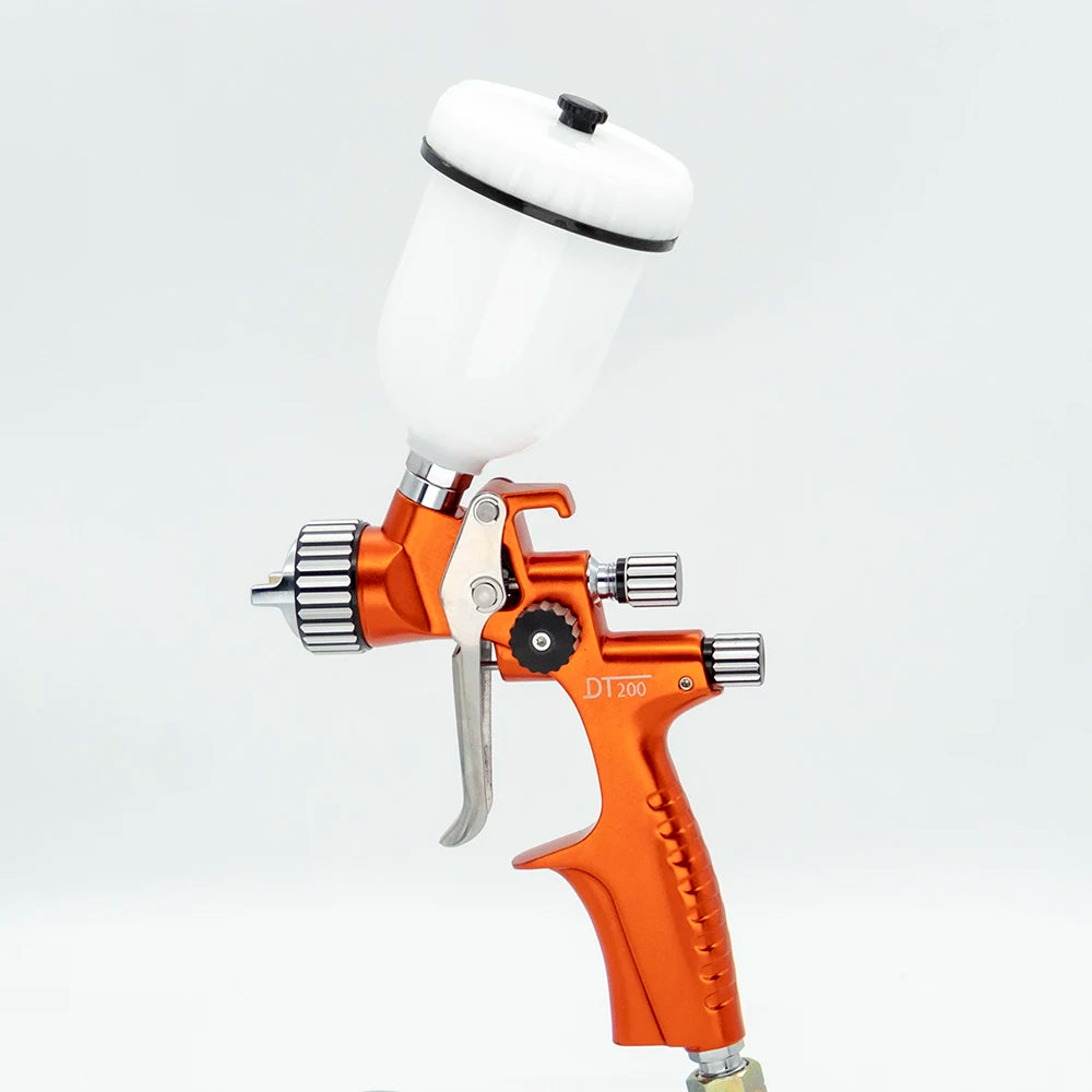 Professional HVLP Mini Paint Spray Gun — 0.5/0.8/1.0/1.2mm Nozzles | Car Airbrush Pneumatic Sprayer