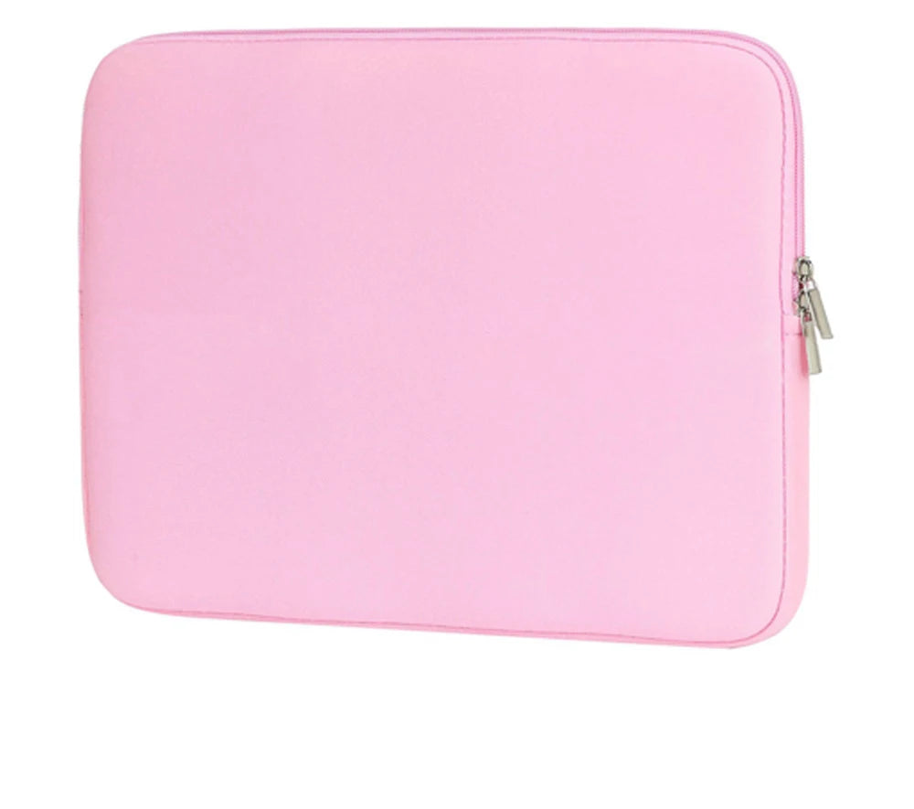 Soft Cotton Laptop Sleeve — Protective Notebook & Tablet Bag Case for 11"-15.6" MacBook, Xiaomi, Huawei, HP, Dell