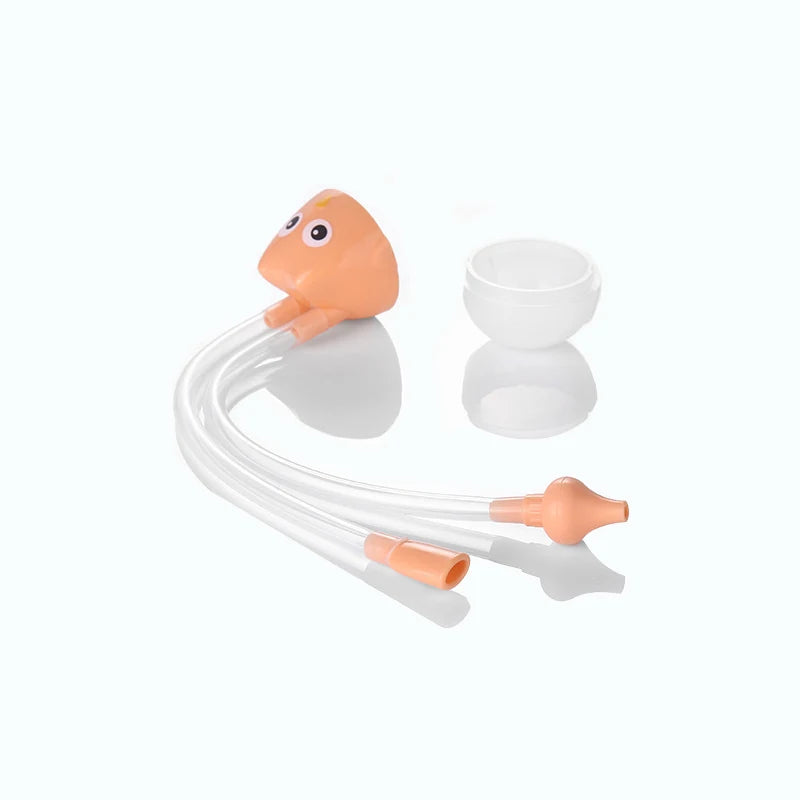 Newborn Baby Nasal Aspirator - Gentle Nose Cleaner and Mucus Suction Tool for Infants and Children