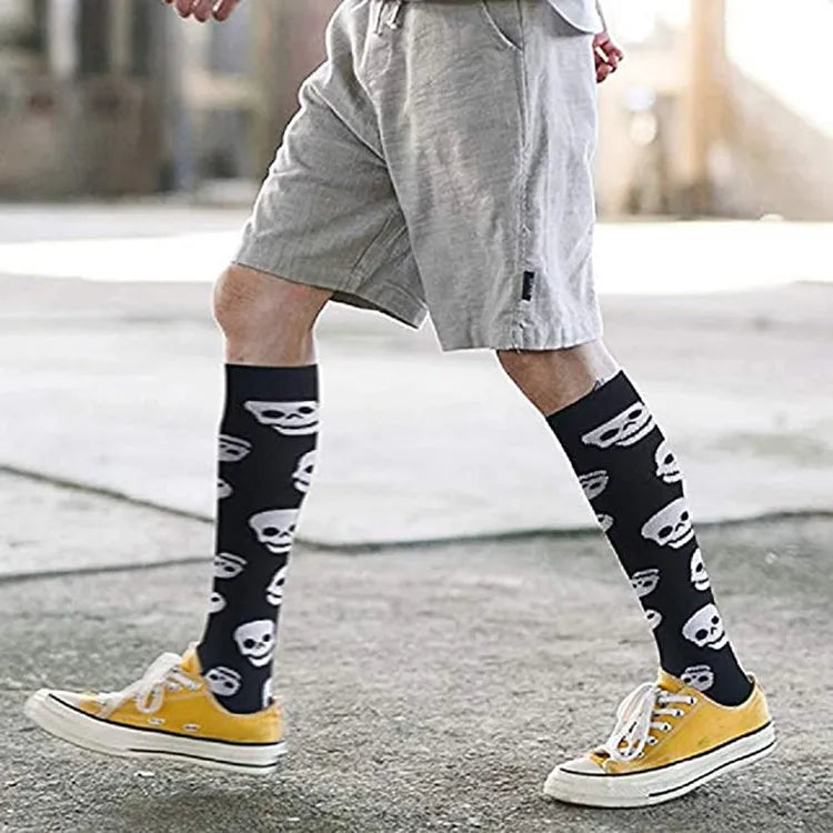 Compression Support Socks for Men & Women – Running Nursing Stockings for Edema, Varicose Veins & Blood Circulation Sports Wear