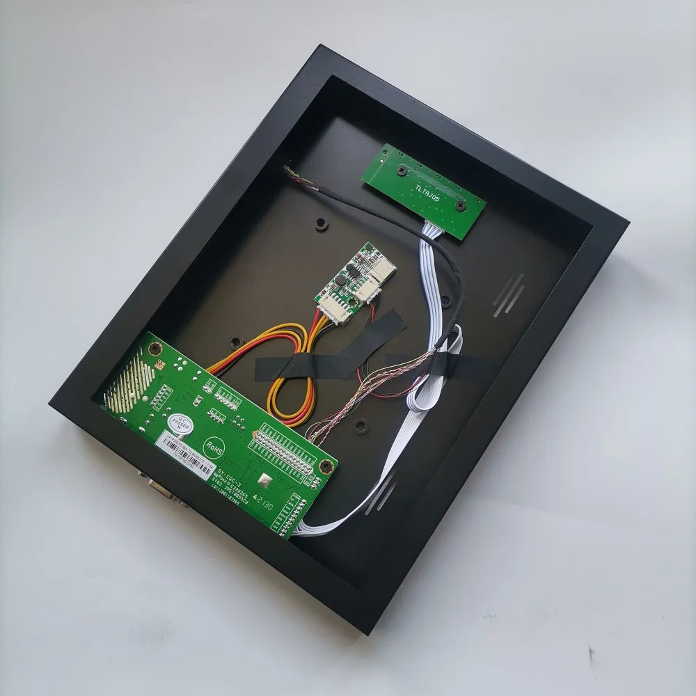 LP097X02 9.7-Inch Portable Monitor - 1024x768 HD IPS LED Display with VGA & HDMI for Raspberry Pi, Camera & PC