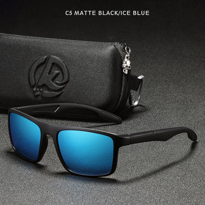 KDEAM Ultra-Light Polarized Sports Sunglasses for Men & Women – TAC 1.1mm Lens, Category 3 Driving Sun Glasses