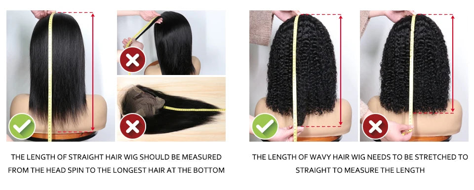 Mongolian Afro Kinky Curly Wig with Bangs – Glueless Remy Brazilian Short Curly Human Hair Wig