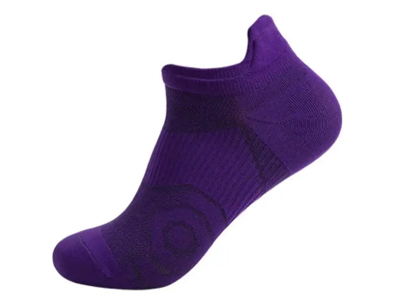 Athletic No-Show Ankle Socks — Breathable, Non-Slip Nylon Sports Socks for Basketball, Running, Biking & Football
