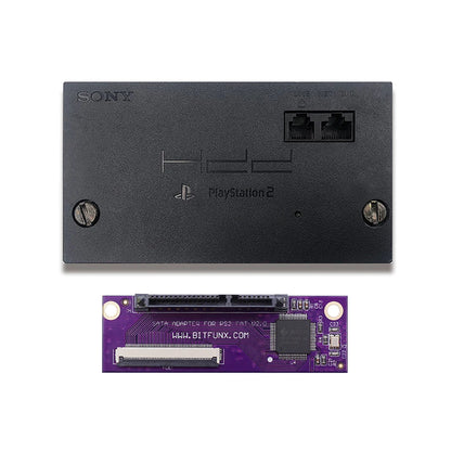 BitFunx SATA Upgrade Board & Hard Drive Adapter Kit for PS2 IDE Hard Drives – Original Network Adapter
