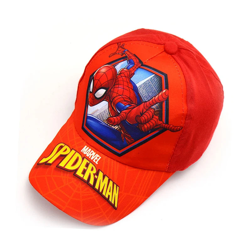 Disney Spiderman and Mickey Mouse Kids Baseball Caps - Hip Hop Sun Hat for Boys and Girls, Fashion Toddler Baby Outdoor Hat