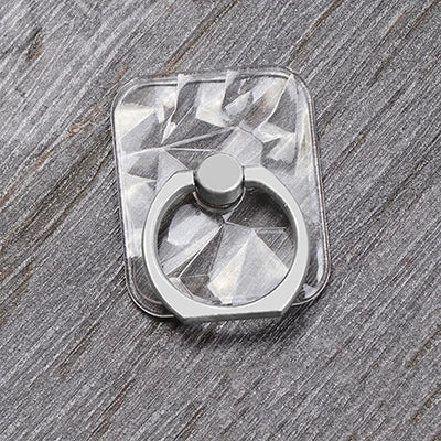 Universal Magnetic Mobile Phone Holder – Cute Finger Ring Stand, Transparent for iPhone 11, 12, XS Max