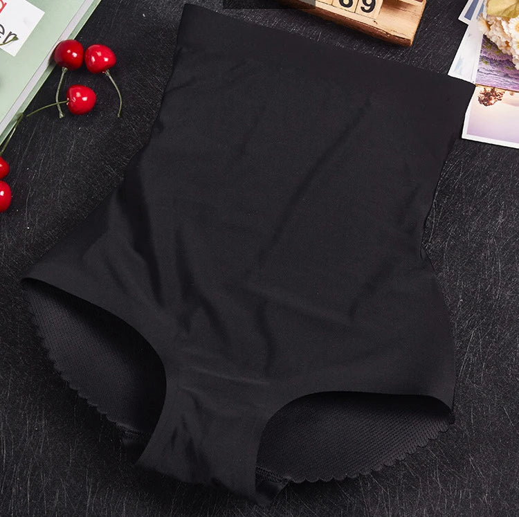 Women’s Tummy Control Body Shaper – Padded Butt Lifter Briefs Slimming Lingerie Panties