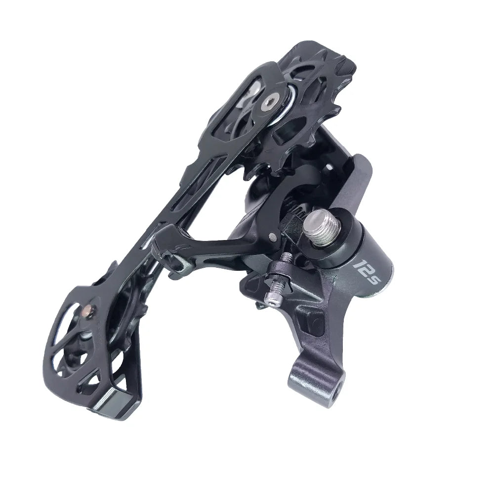 New Original SHIMANO DEORE RD-M6100-SGS Rear Derailleur 1x12-Speed SHADOW RD + RAPIDFIRE PLUS Right Shift Lever 12V 12S
