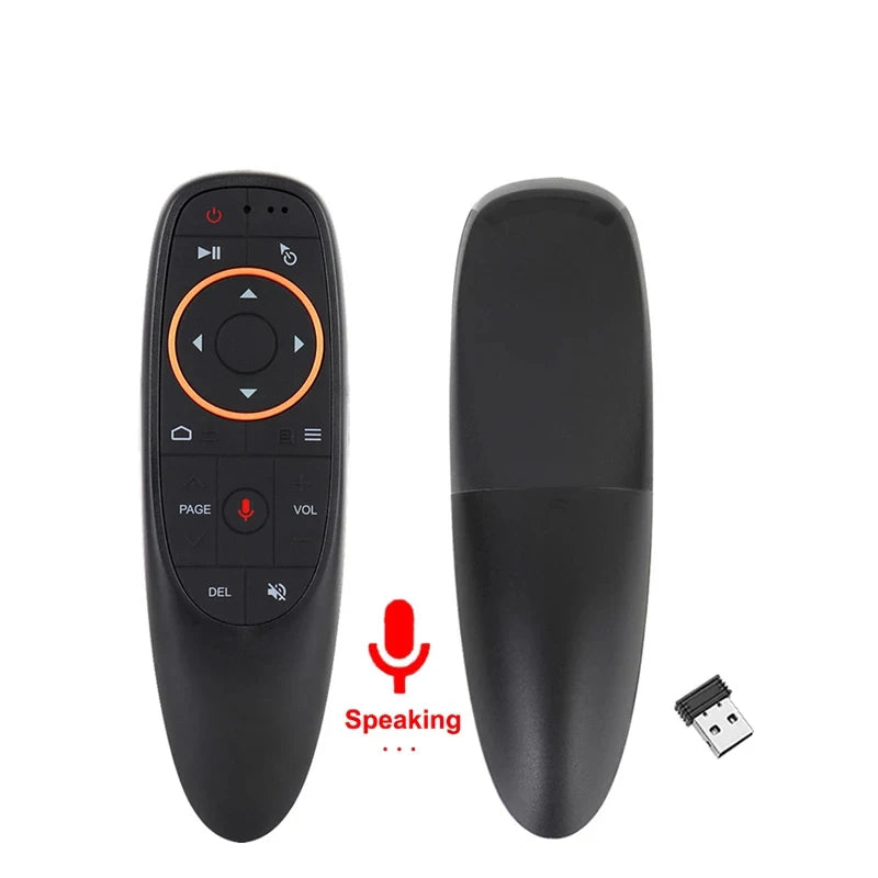 G10S 2.4G Wireless Air Mouse with Voice Remote Control and Gyroscope - IR Learning - Compatible with Android TV Box - G10SPRO BT