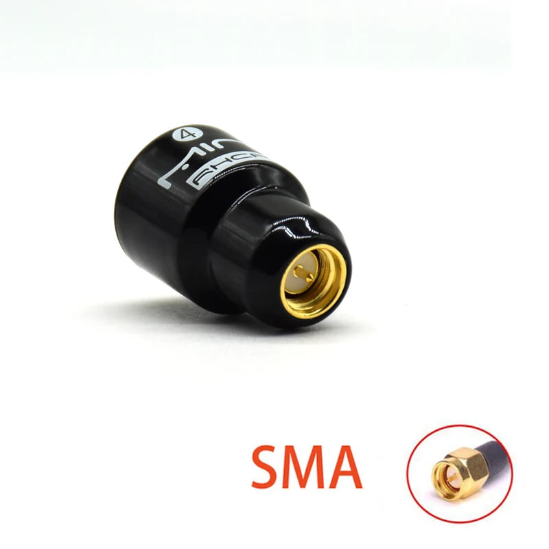 5.8G 4 RHCP Lollipop FPV Antenna – High Gain 2.8dBi SMA/RP-SMA/MMCX/UFL for Racing Drones