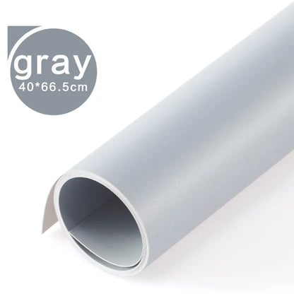 Selens PVC Photography Backdrop Board - 40×66.5cm Waterproof Matte Frosted & Smooth Background for Studio Photography